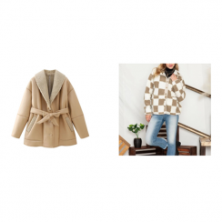 Wholesale of Thick and Loose Warm Jacket